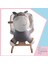 Sallanan Doldurulmuş At Peluş Rocker 60 cm Gri-Beyaz Gnzrz 3