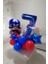 Kaptan Amerika Balon Marvel Karşılama Seti Captain America Rakam Balon Süper Kahramanlar Balon Seti 1