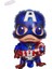 Kaptan Amerika Balon Marvel Karşılama Seti Captain America Rakam Balon Süper Kahramanlar Balon Seti 2
