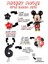 Siyah Rakam Balonlu Mickey Mouse Balon Seti Mini Fare Temalı 2