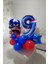 Kaptan Amerika Balon Marvel Karşılama Seti Captain America Rakam Balon Süper Kahramanlar Balon Seti 1