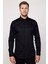 Slim Fit Koton Saten Premium Seri Erkek Gömlek 2