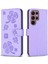 Samsung Galaxy S22 Için Flip Case Ultra 5g Yonca Çiçek Cüzdan Çok Renkli (Yurt Dışından) 5