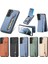 Samsung Galaxy S21 Manyetik Araç Montaj Fermuar Cüzdan Standı Crad (Yurt Dışından) 5