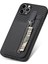 IPhone 11 Için Kılıf Pro Max Standı Crad Yuvası Fermuar Cüzdan Manyetik Araç Montaj (Yurt Dışından) 5