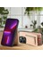 IPhone 13 Için Kılıf Pro Max Fermuar Manyetik Araç Montaj Standı Cüzdan Crad Yuvası (Yurt Dışından) 5