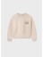 7470 Kız Çocuk Krem Pulover 1