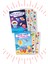 Space Mini Sticker Book - Water World Sticker Mini Sticker Book 2'li Set 1