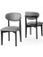 Norte Ahşap Salon Mutfak Sandalyesi 2 Li Set 1