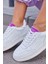 Marsel Beyaz Deri Kadın Sneaker 2