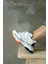 Negro Beyaz Deri Kadın Sneaker 3
