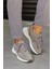 Roma Gri Süet Deri Kadın Sneaker 1