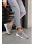 Roma Gri Süet Deri Kadın Sneaker 3