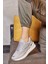 Galina Gri Deri Kadın Sneaker 1