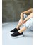 Julia Siyah Deri Kadın Sneaker 3