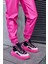 Candy Pembe Deri Kadın Sneaker Bot 3
