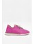 Patrice Pembe Deri Kadın Sneaker 1