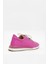 Patrice Pembe Deri Kadın Sneaker 4
