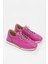 Patrice Pembe Deri Kadın Sneaker 5