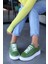 Julia Yeşil Floter Deri Kadın Sneaker 1