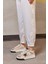 Goose Bej Süet Kadın Sneaker 1