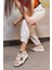 Goose Bej Süet Kadın Sneaker 3