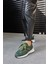 Roma Haki Süet Deri Kadın Sneaker 5