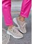 Roma Bej Süet Deri Kadın Sneaker 5