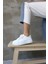 Julia Beyaz Deri Kadın Sneaker 5