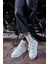 Diya Beyaz Hakiki Deri Kadın Sneaker 5