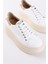 Tania Beyaz Deri Kadın Sneaker 5