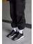 Hello Siyah Deri Kadın Sneaker 5