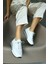 Patrice Beyaz Deri Kadın Sneaker 1