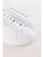 Julia Beyaz Floter Deri Kadın Sneaker 5