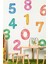 Eğitici Ve Eğlenceli Rakamlar Okul Kreş Anaokulu Çocuk Odası Cam Duvar Sticker Seti 2