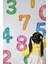 Eğitici Ve Eğlenceli Rakamlar Okul Kreş Anaokulu Çocuk Odası Cam Duvar Sticker Seti 4