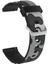 Amazfit Gtr 2-2e İçin Kamuflaj Silikon Saat Kordonu 22MM 1