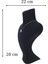 Kuğu Kolye & Gerdanlık Sergileme Mankeni Siyah Süet 28 cm 2.boy 2