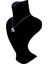 Kuğu Kolye & Gerdanlık Sergileme Mankeni Siyah Süet 23 cm 1.boy 2