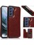 For Samsung Galaxy S21 Ultra Kartı Takın Çift Toka Cep Telefonu Kılıfları (Yurt Dışından) 1