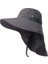 Güneş Koruyucu Balıkçı Şapkası - Gri (Yurt Dışından) 1