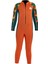 2.5mm Neopren Tam Takım Dalış Mayoları Dayanıklı Çocuk Yüzmek Wetsuit Turuncu L (Yurt Dışından) 5