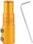 Bisiklet Çatalı Kök Genişletici Bisiklet Gidon Yükseklik Adaptörü Aksesuarları Için Aureate 12CMX3.5CM (Yurt Dışından) 3