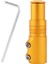 Bisiklet Çatalı Kök Genişletici Bisiklet Gidon Yükseklik Adaptörü Aksesuarları Için Aureate 12CMX3.5CM (Yurt Dışından) 4