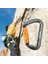 Kamp Hamak Rappelling Dağcılık Gri Otomatik Kilit Için Sağlam Tırmanma Karabina Klipsi (Yurt Dışından) 2