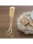 Yemek Maşası Barbekü Maşası Barbekü Pasta Maşası Kare Altın (Yurt Dışından) 5