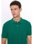 Erkek Slim Fit Dar Kesim Pamuklu Yumuşak Dokulu Serin Tutan Kumaş Düz Pike Polo Yaka T-Shirt 1