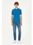 U.S. Polo Assn. 50294207-VR045 Erkek Saks Basic T-Shirt 4