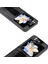 Abeel Samsung Galaxy Z Flip6 5g Kılıf Timsah Dokulu Hakiki Inek Deri Arka Telefon Kapağı-Siyah (Yurt Dışından) 4