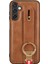 Samsung Galaxy M15 5g Kılıf Şişe Açacağı Bileklik Deri+Pc+Tpu Telefon Kapağı-Kahverengi (Yurt Dışından) 3